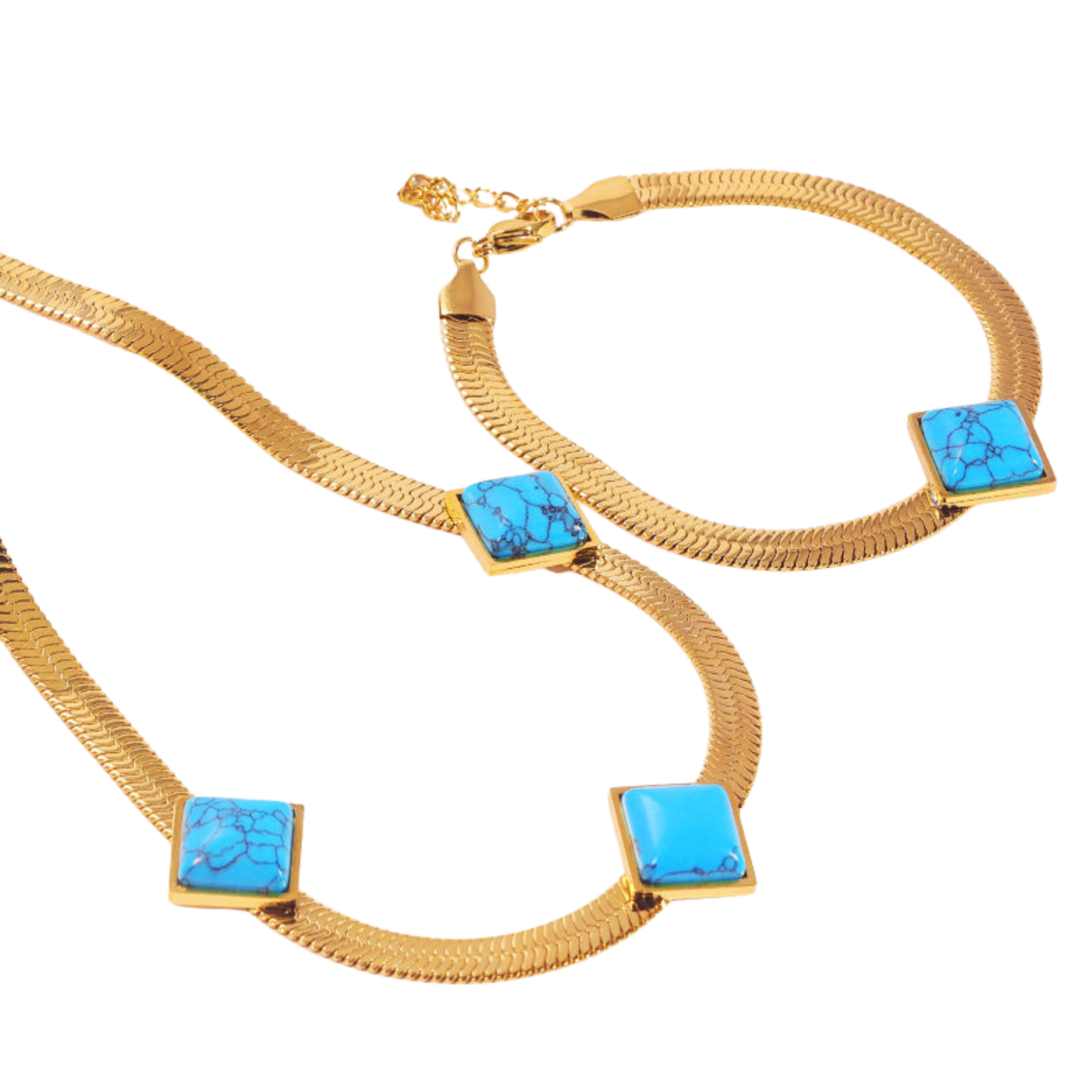 Conjunto Turquoise Luxe