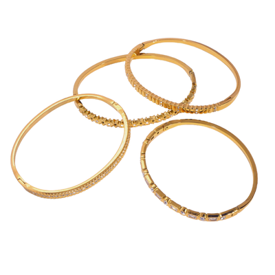 Pack de 4 brazaletes - Golden Mirage