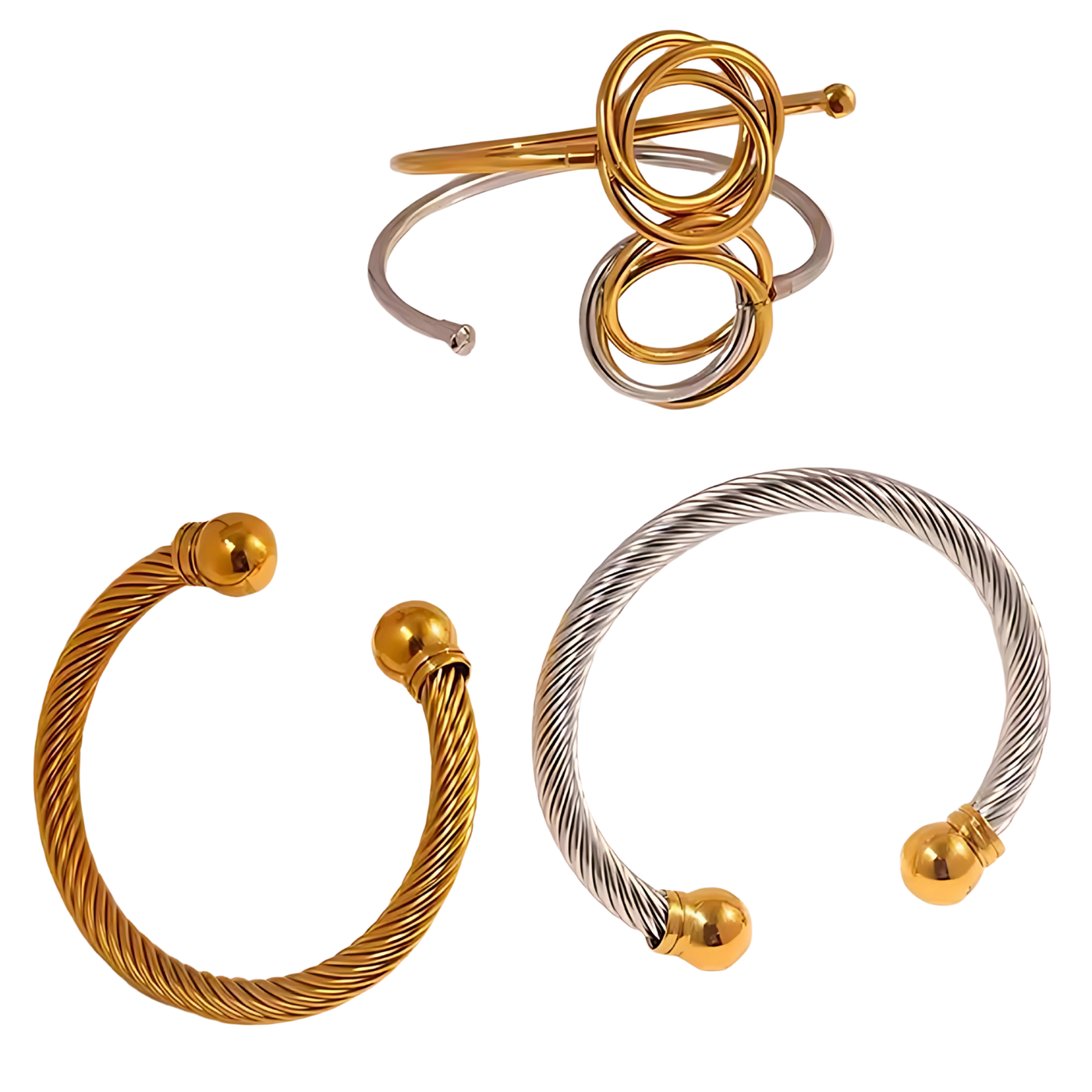 Pack de 3 brazaletes - Dual Motion